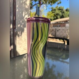 Starbucks‎ 2025 Venti 24oz Colorful Swirl Tumbler NWT